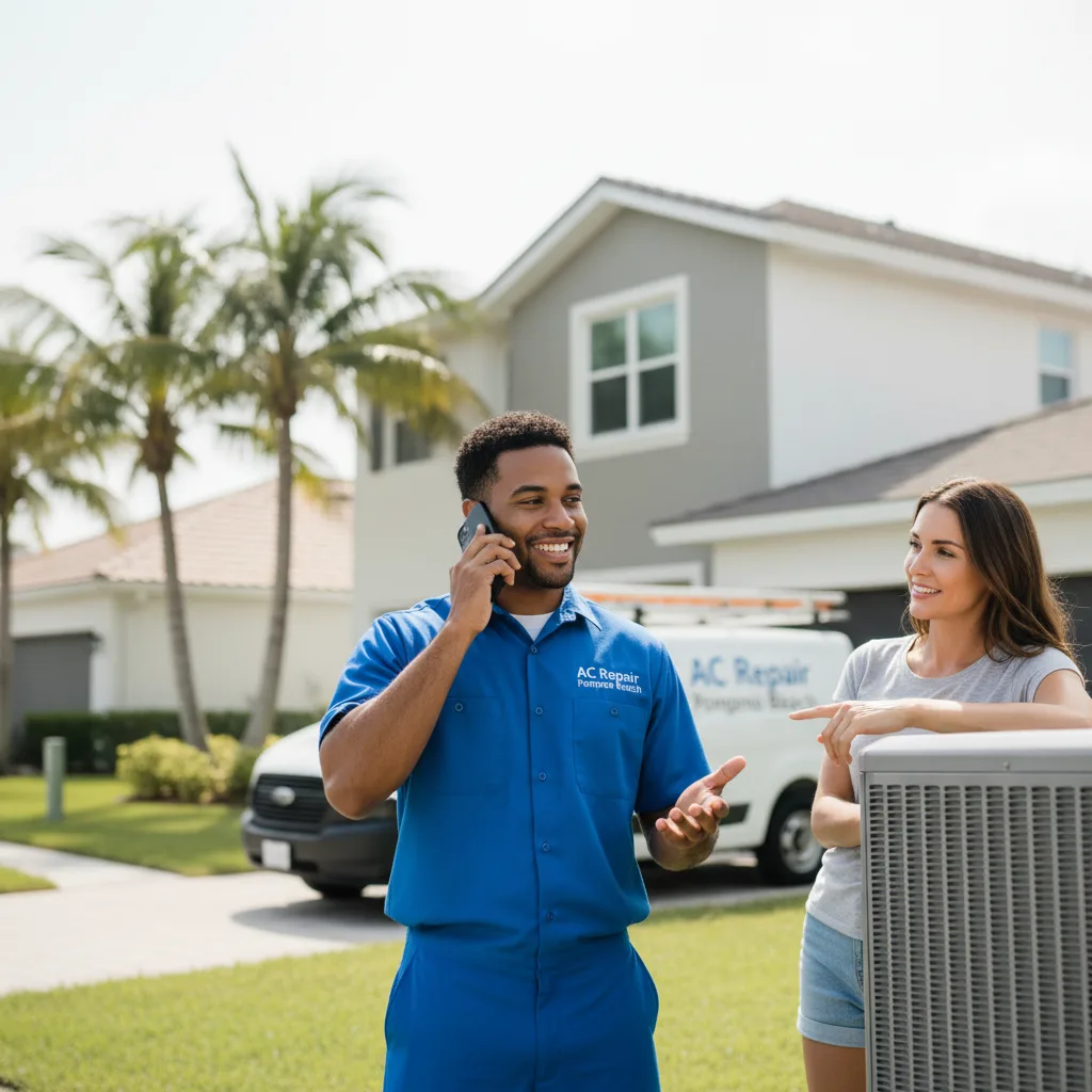 AC Repair Pompano Beach customer support in Grosse Pointe Park